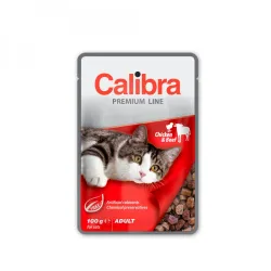 Calibra Cat Premium Adult Kurczak i wołowina 100g